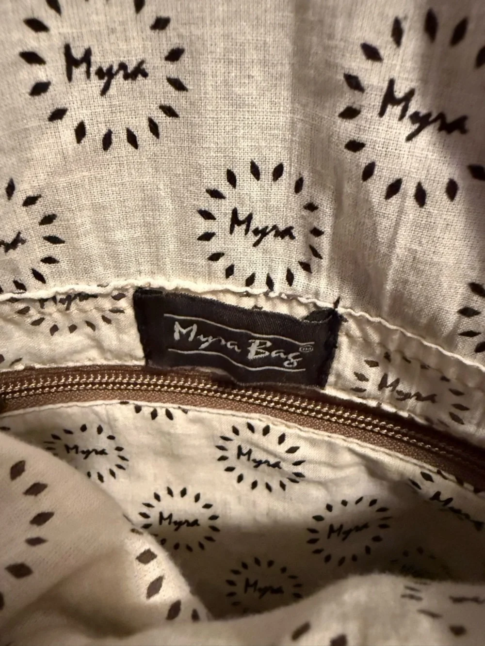 MYRA KITSCHY Cowgirl Southwest Boho Backpack Large Bag Cowhide Animal Print EUC